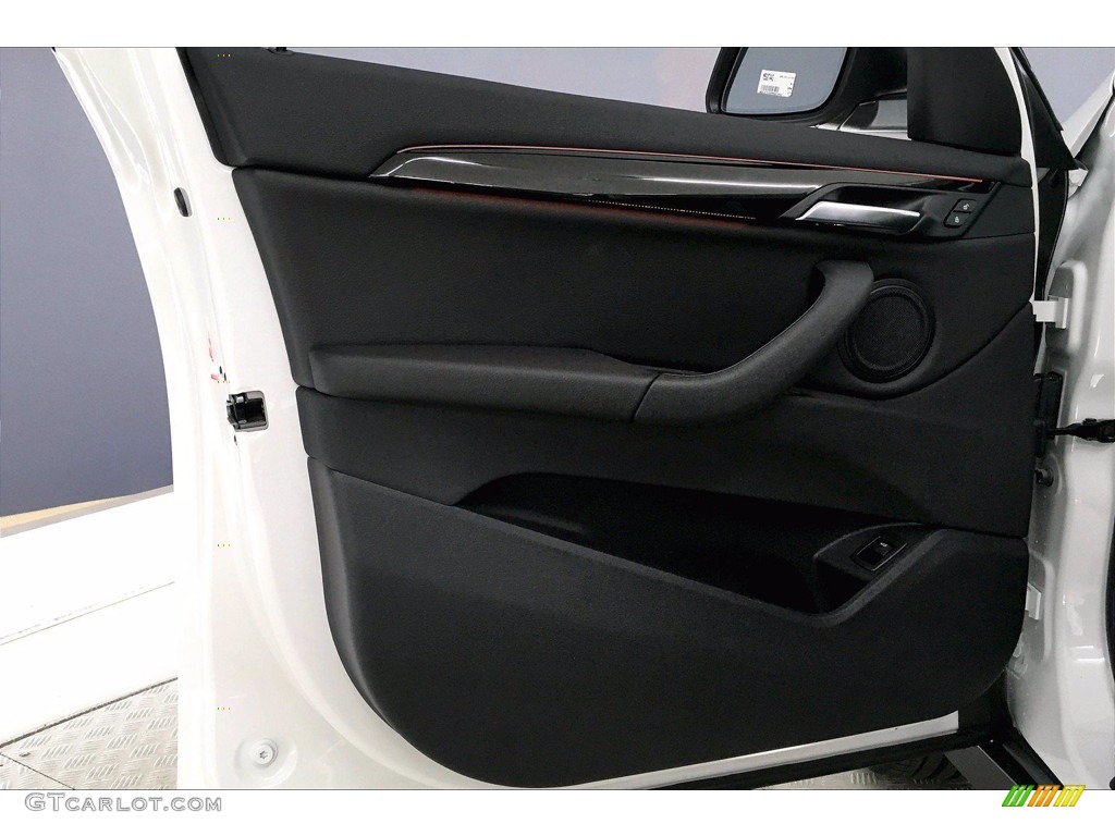 2021 BMW X1 sDrive28i Black Door Panel Photo #139424766