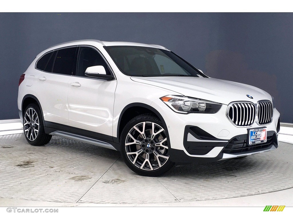 Alpine White 2021 BMW X1 sDrive28i Exterior Photo #139424922