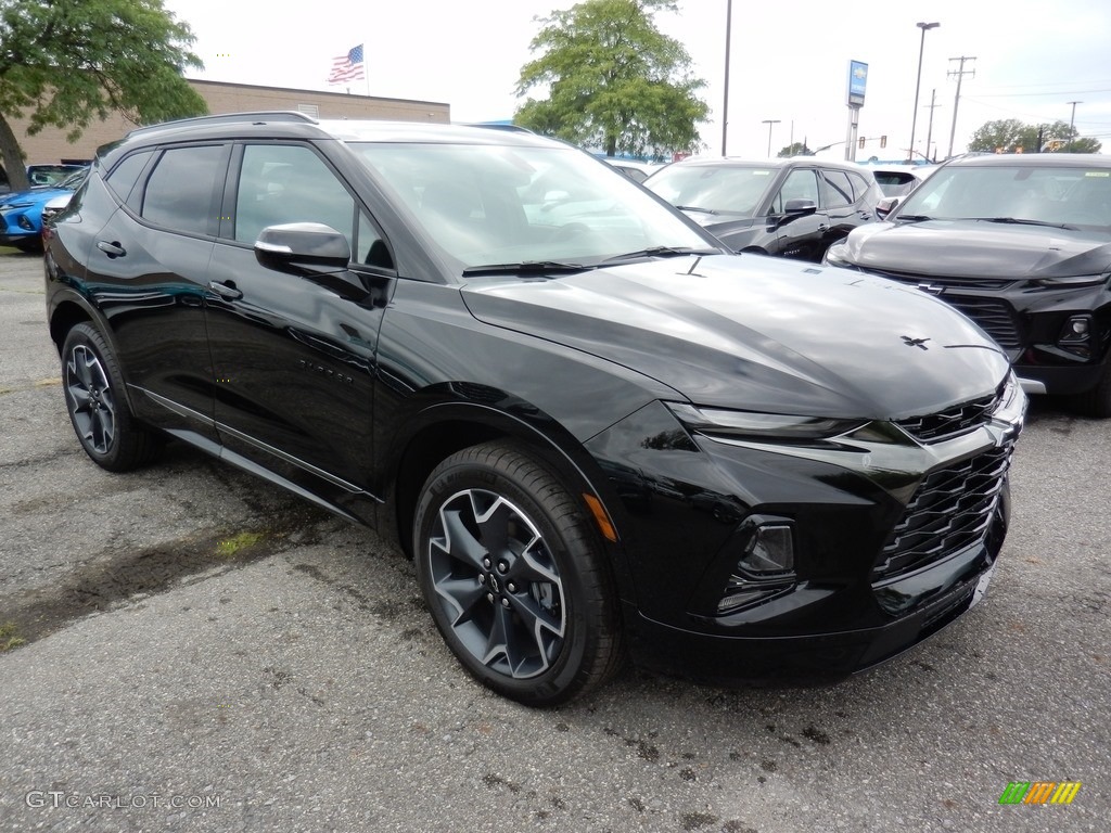 Black 2020 Chevrolet Blazer RS AWD Exterior Photo #139424943