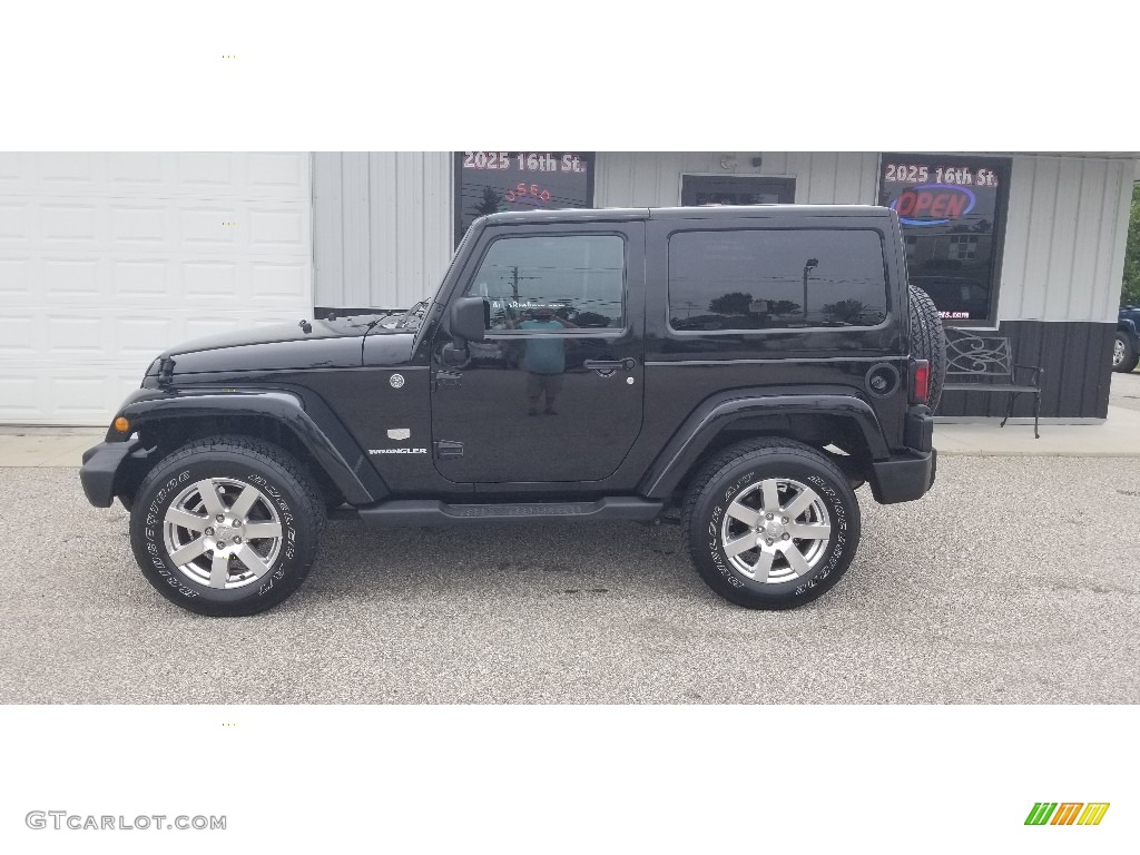 2011 Wrangler Sahara 70th Anniversary 4x4 - Black / Black/Dark Olive photo #26