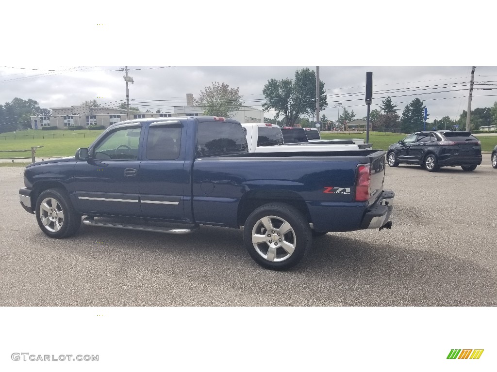 2004 Silverado 1500 Z71 Extended Cab 4x4 - Arrival Blue Metallic / Dark Charcoal photo #3