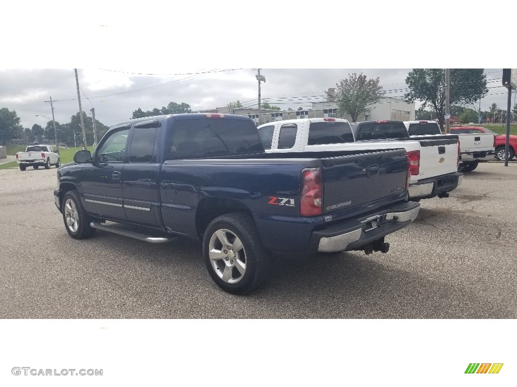 2004 Silverado 1500 Z71 Extended Cab 4x4 - Arrival Blue Metallic / Dark Charcoal photo #4