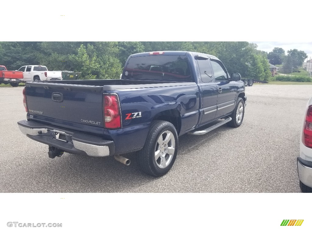 2004 Silverado 1500 Z71 Extended Cab 4x4 - Arrival Blue Metallic / Dark Charcoal photo #5