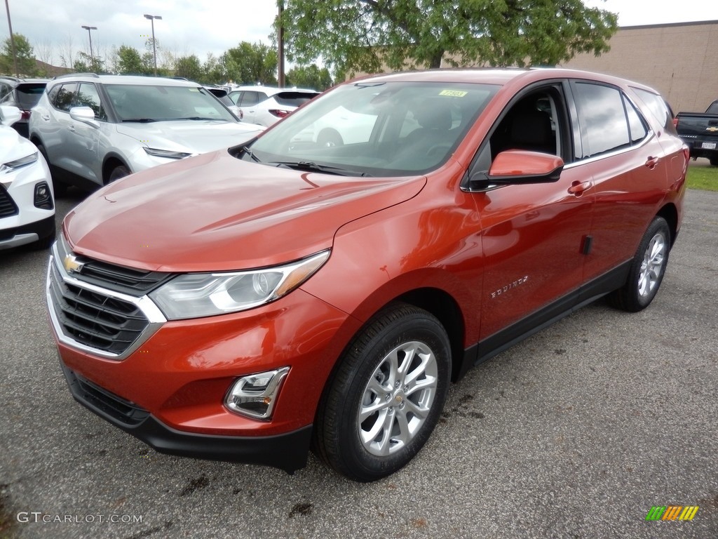 2020 Equinox LT AWD - Cayenne Orange Metallic / Jet Black photo #1