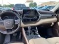 2020 Toyota Highlander Harvest Beige Interior Dashboard Photo