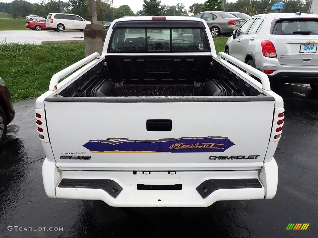 1996 S10 LS Extended Cab - Summit White / Graphite photo #12