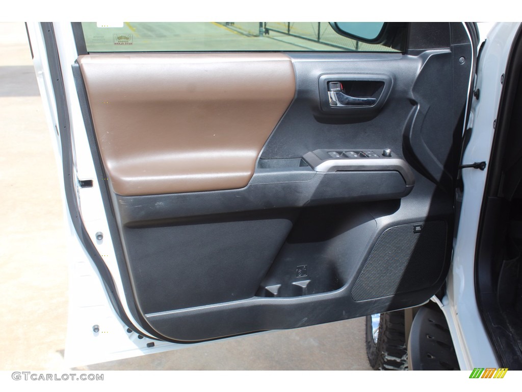 2018 Toyota Tacoma Limited Double Cab 4x4 Hickory Door Panel Photo #139426947
