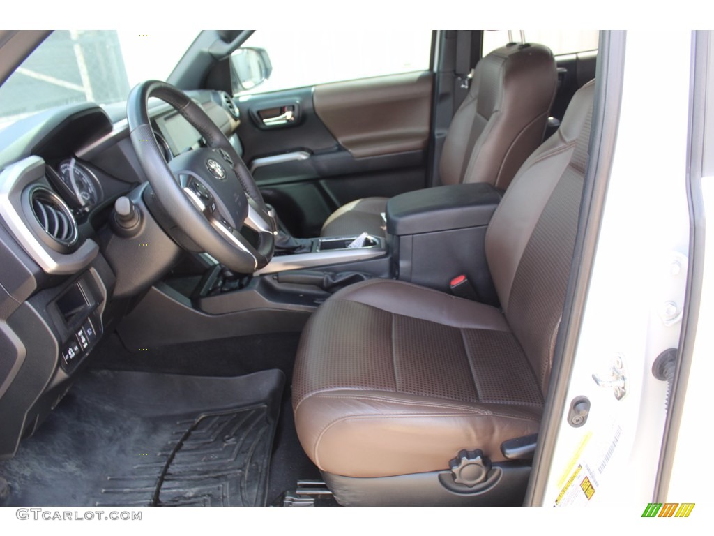 Hickory Interior 2018 Toyota Tacoma Limited Double Cab 4x4 Photo #139426974