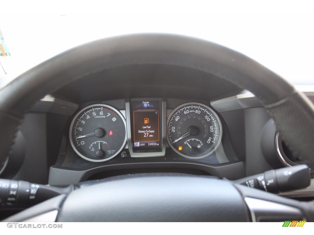 2018 Toyota Tacoma Limited Double Cab 4x4 Gauges Photo #139427049