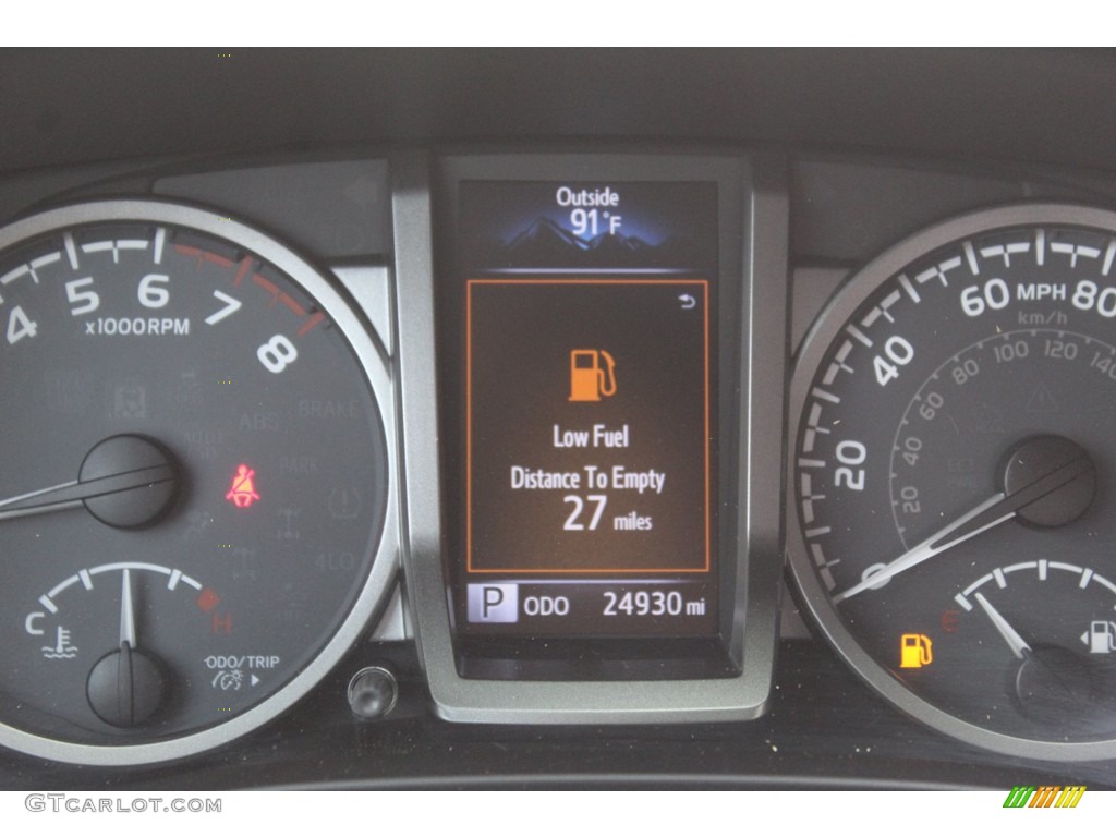 2018 Toyota Tacoma Limited Double Cab 4x4 Gauges Photos