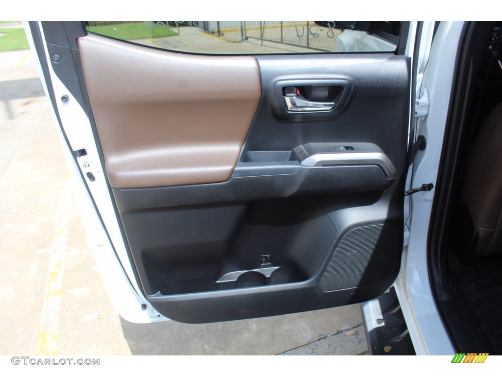 2018 Toyota Tacoma Limited Double Cab 4x4 Hickory Door Panel Photo #139427199