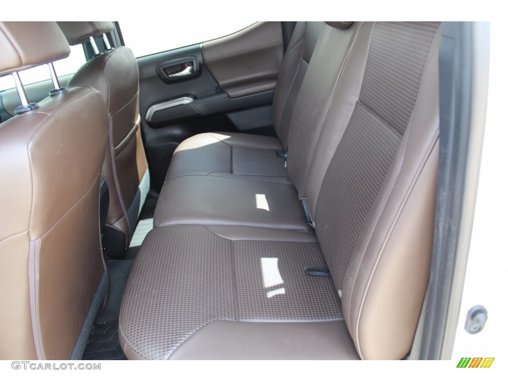 2018 Toyota Tacoma Limited Double Cab 4x4 Rear Seat Photo #139427220