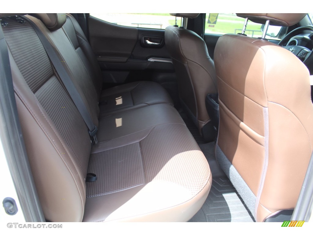 2018 Toyota Tacoma Limited Double Cab 4x4 Rear Seat Photo #139427316