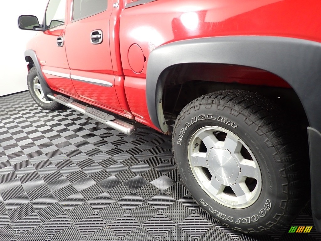 2006 Sierra 1500 SLE Crew Cab 4x4 - Fire Red / Dark Pewter photo #10