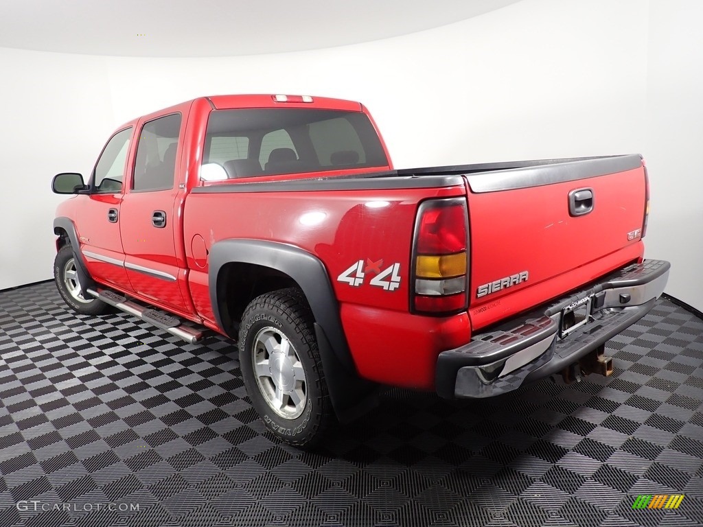 Fire Red 2006 GMC Sierra 1500 SLE Crew Cab 4x4 Exterior Photo #139427394