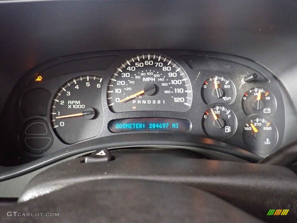2006 GMC Sierra 1500 SLE Crew Cab 4x4 Gauges Photo #139427646