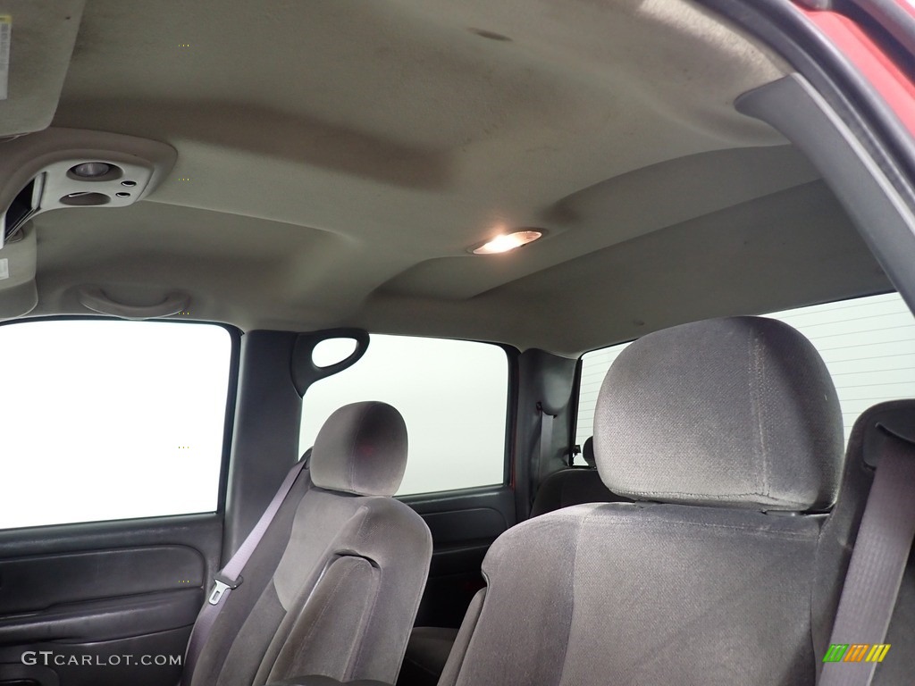 2006 Sierra 1500 SLE Crew Cab 4x4 - Fire Red / Dark Pewter photo #42