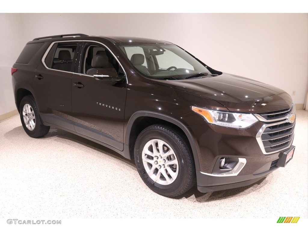 2019 Traverse LT AWD - Havana Brown Metallic / Dark Atmosphere/Medium Ash Gray photo #1