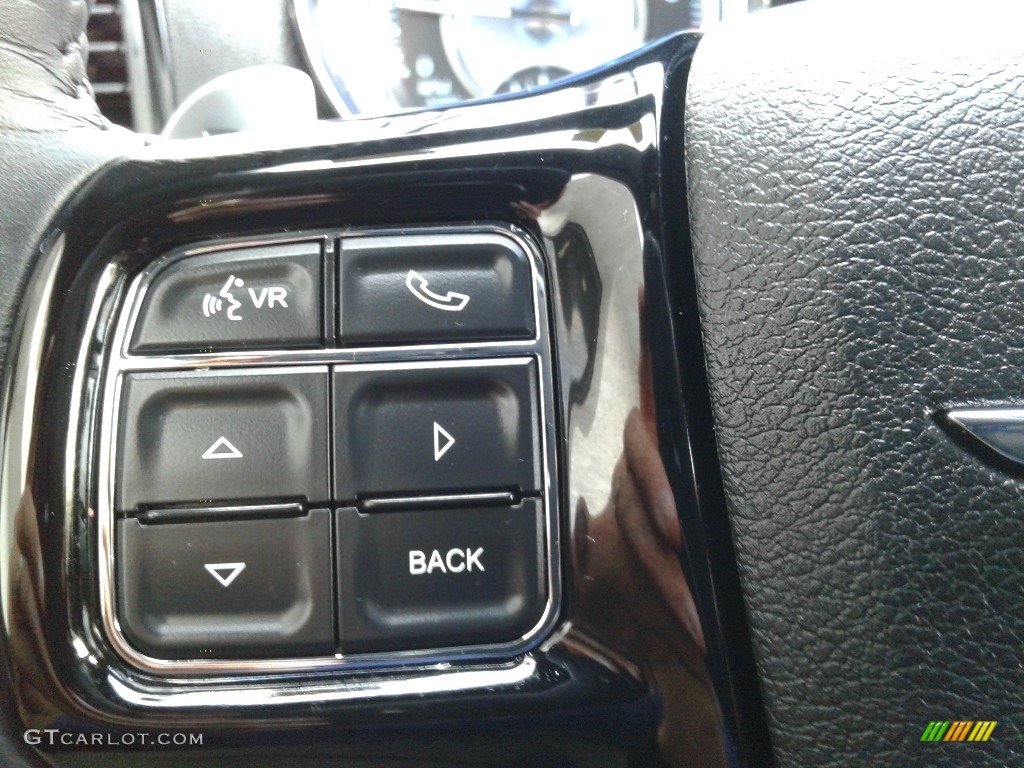 2014 Chrysler 300 S AWD Black Steering Wheel Photo #139429569