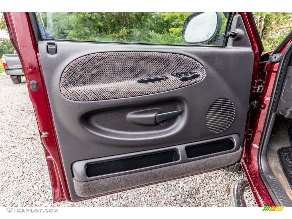 2001 Dodge Ram 3500 SLT Quad Cab Agate Door Panel Photo #139429596