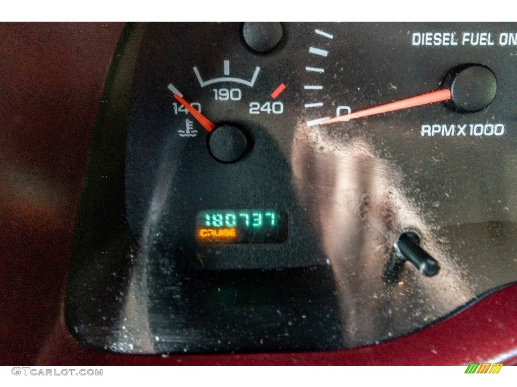 2001 Ram 3500 SLT Quad Cab - Dark Garnet Red Pearl / Agate photo #37