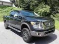 2017 Magnetic Black Nissan TITAN XD Platinum Reserve Crew Cab 4x4  photo #4