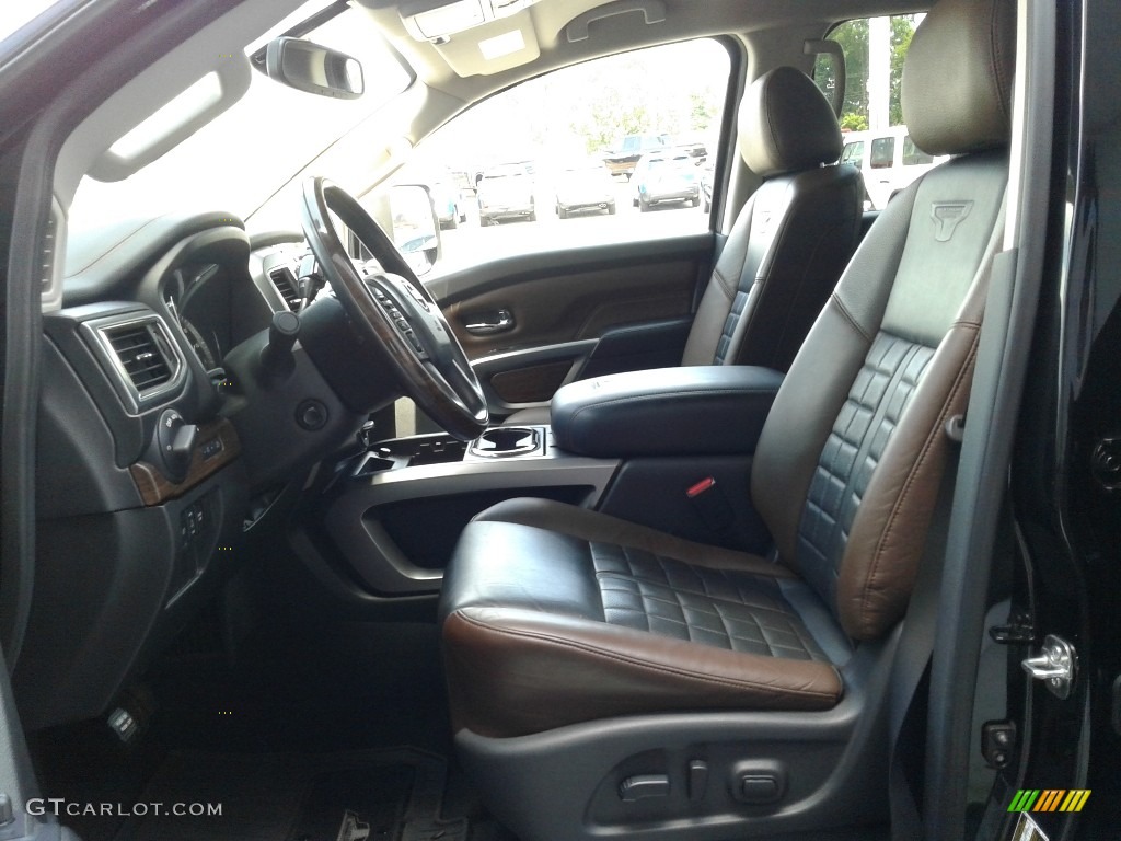 2017 Nissan TITAN XD Platinum Reserve Crew Cab 4x4 Front Seat Photo #139430892