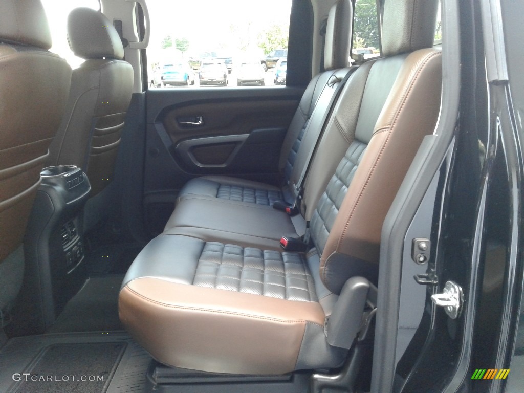 2017 Nissan TITAN XD Platinum Reserve Crew Cab 4x4 Rear Seat Photo #139430932