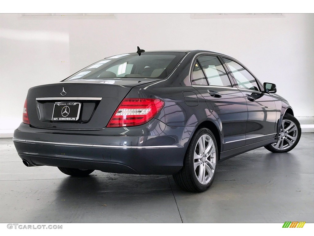 Steel Grey Metallic 2014 Mercedes-Benz C 250 Luxury Exterior Photo #139430955