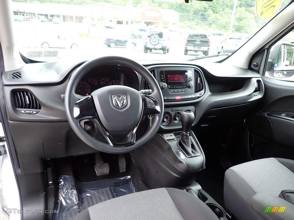Black Interior 2016 Ram ProMaster City Tradesman Cargo Van Photo #139431855