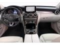 2017 Mercedes-Benz C Crystal Grey/Black Interior Prime Interior Photo