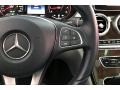 2017 Mercedes-Benz C Crystal Grey/Black Interior Steering Wheel Photo