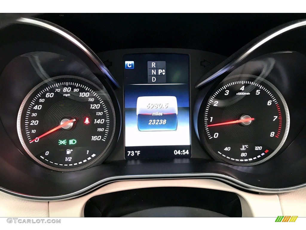 2017 Mercedes-Benz C 300 4Matic Sedan Gauges Photo #139432549