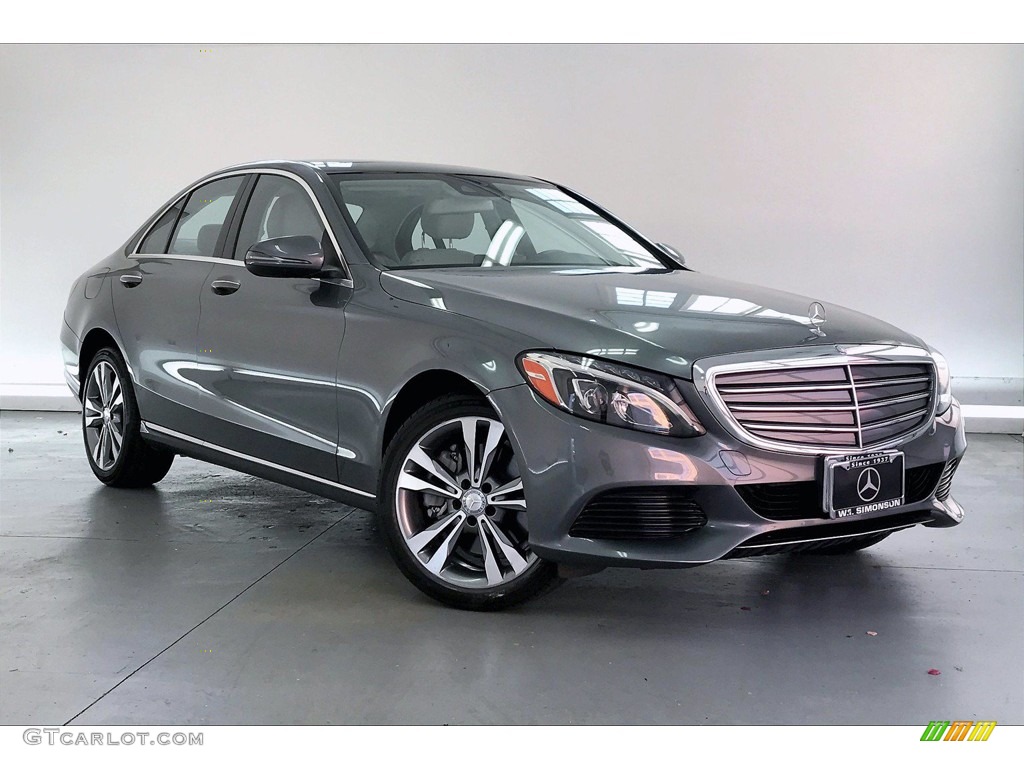 Selenite Grey Metallic 2017 Mercedes-Benz C 300 4Matic Sedan Exterior Photo #139432836