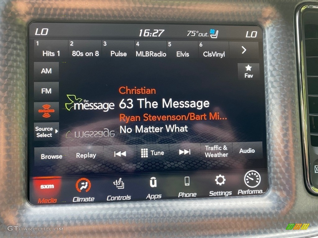 2020 Dodge Challenger SRT Hellcat Redeye Widebody Audio System Photos