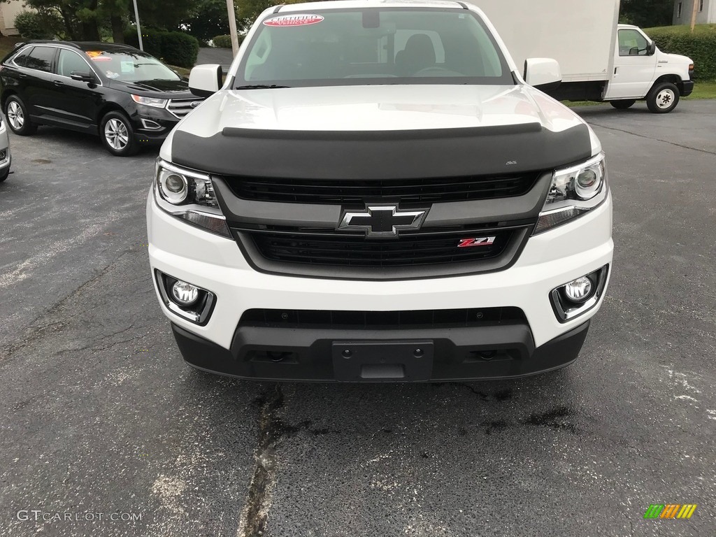 Summit White 2019 Chevrolet Colorado Z71 Extended Cab 4x4 Exterior Photo #139433727