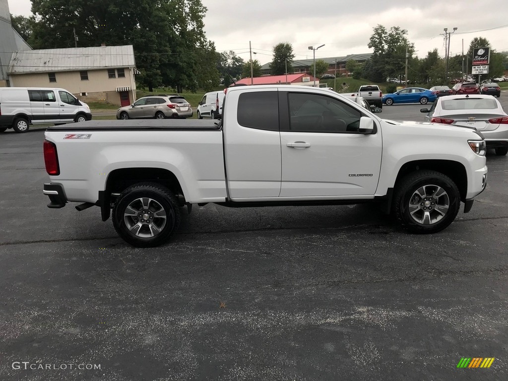 Summit White 2019 Chevrolet Colorado Z71 Extended Cab 4x4 Exterior Photo #139433769