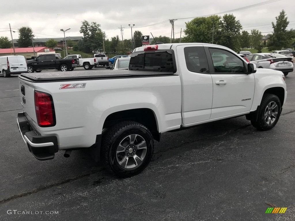 Summit White 2019 Chevrolet Colorado Z71 Extended Cab 4x4 Exterior Photo #139433787