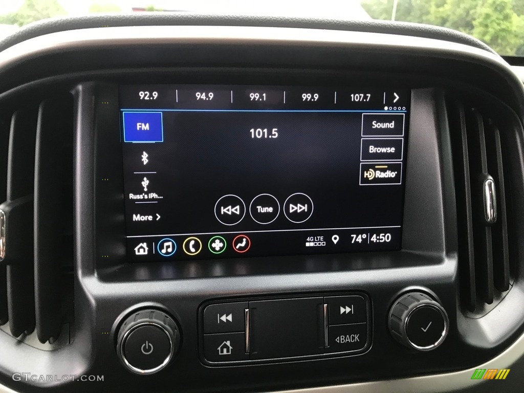 2019 Chevrolet Colorado Z71 Extended Cab 4x4 Controls Photo #139434084