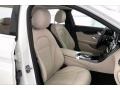 Silk Beige/Black Front Seat Photo for 2017 Mercedes-Benz C #139434633