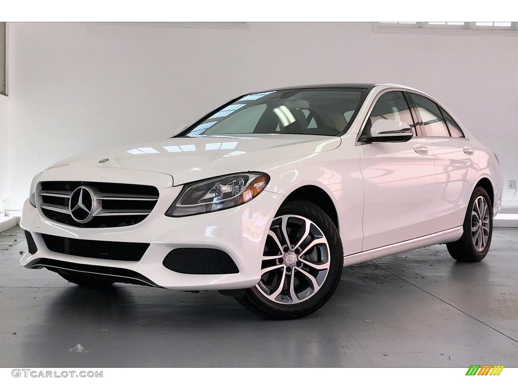 Polar White 2017 Mercedes-Benz C 300 4Matic Sedan Exterior Photo #139434750