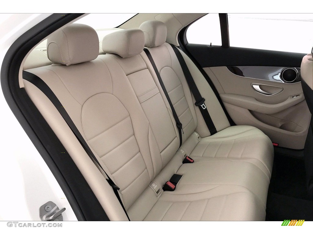 Silk Beige/Black Interior 2017 Mercedes-Benz C 300 4Matic Sedan Photo #139434768