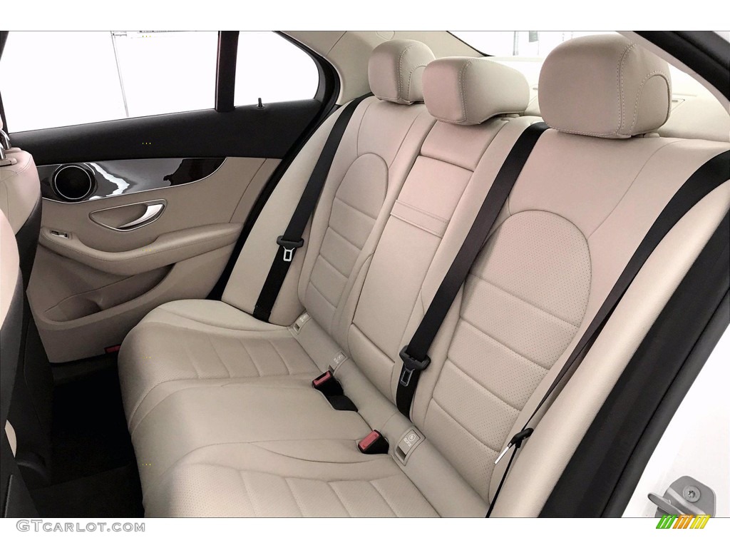 Silk Beige/Black Interior 2017 Mercedes-Benz C 300 4Matic Sedan Photo #139434810