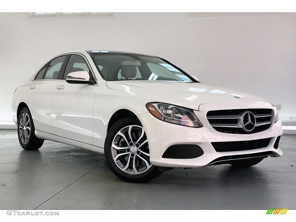 Polar White 2017 Mercedes-Benz C 300 4Matic Sedan Exterior Photo #139435071