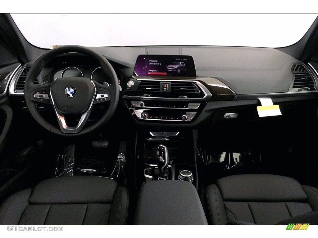 2021 BMW X3 sDrive30i Black Dashboard Photo #139435176