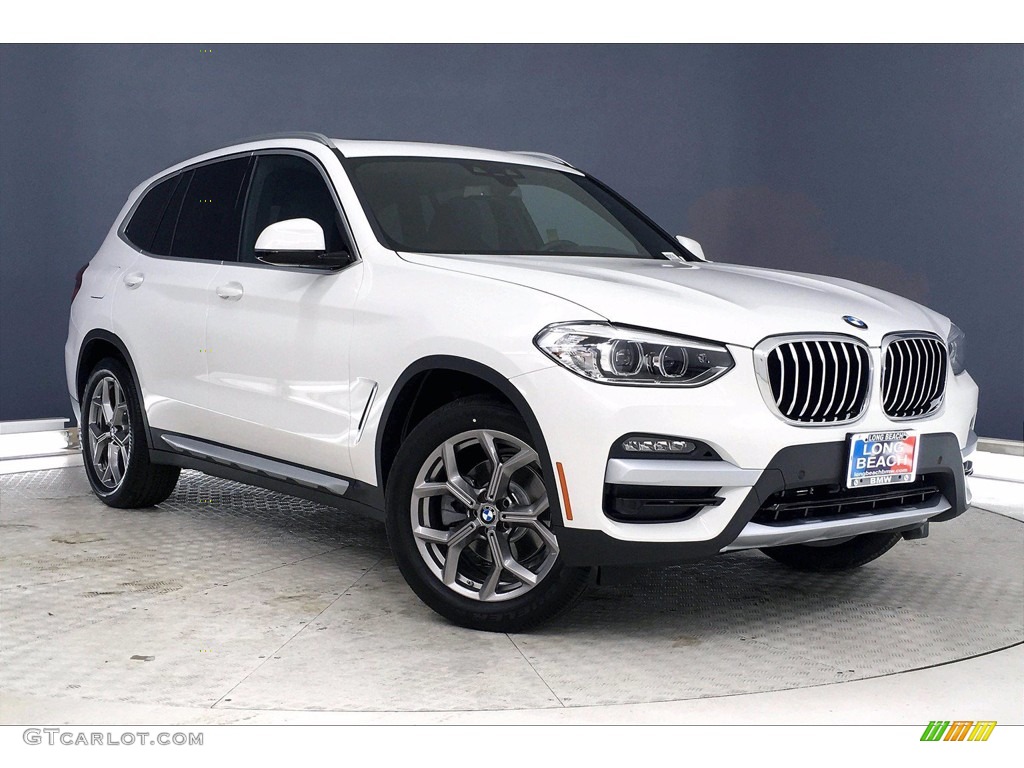 Alpine White 2021 BMW X3 sDrive30i Exterior Photo #139435359