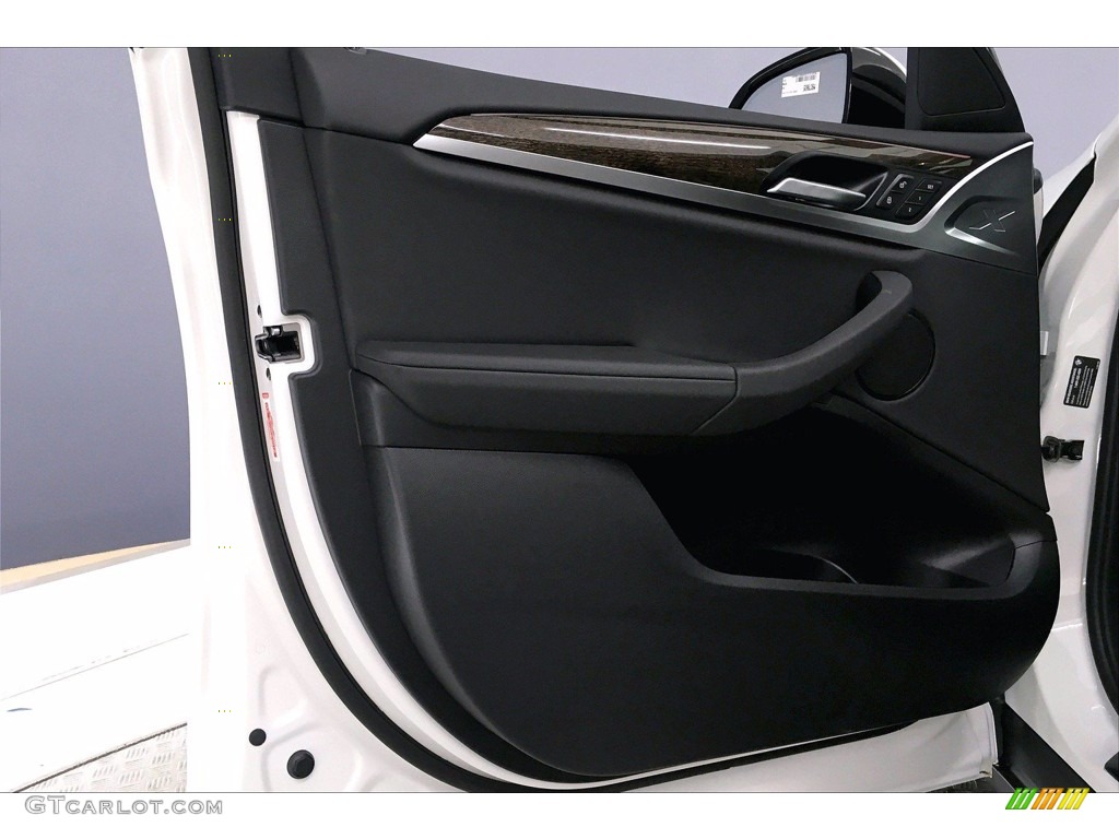 2021 BMW X4 xDrive30i Black Door Panel Photo #139435533