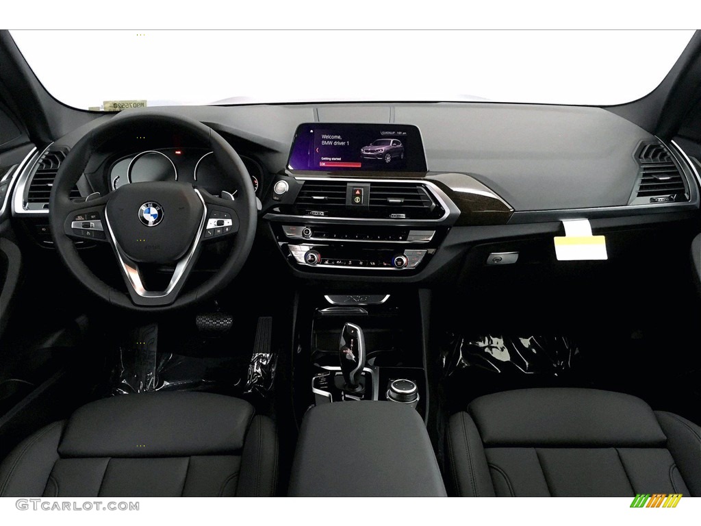 2021 BMW X3 sDrive30i Black Dashboard Photo #139435677