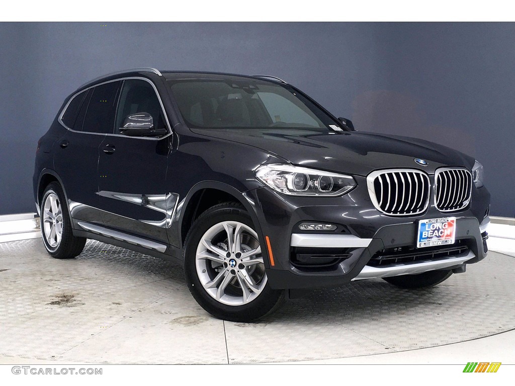 Dark Graphite Metallic 2021 BMW X3 sDrive30i Exterior Photo #139435866