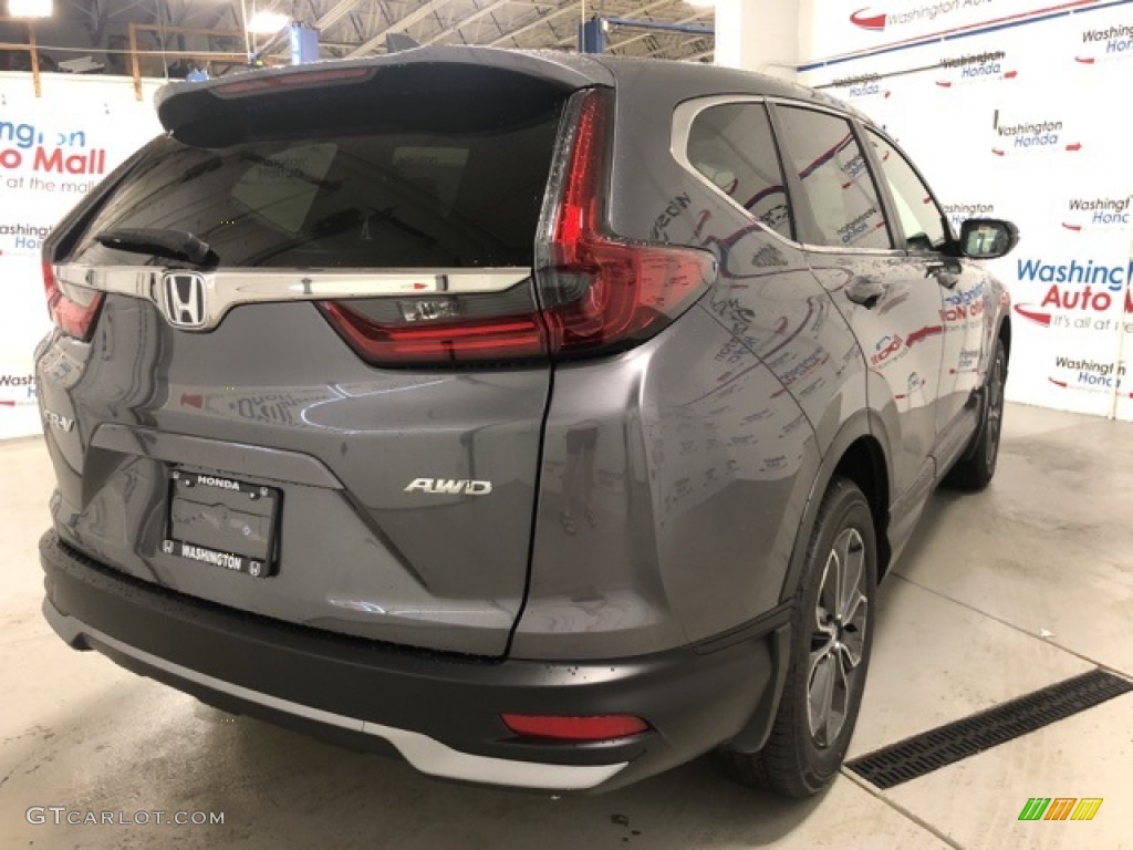 2020 CR-V EX AWD - Modern Steel Metallic / Gray photo #3